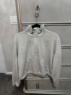 Lululemon Brushed Softstreme Half Zip Size 12